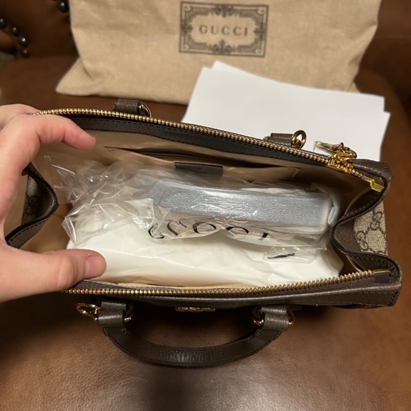 Gucci Ophidia Small Tote Bag - Picture 6 of 10